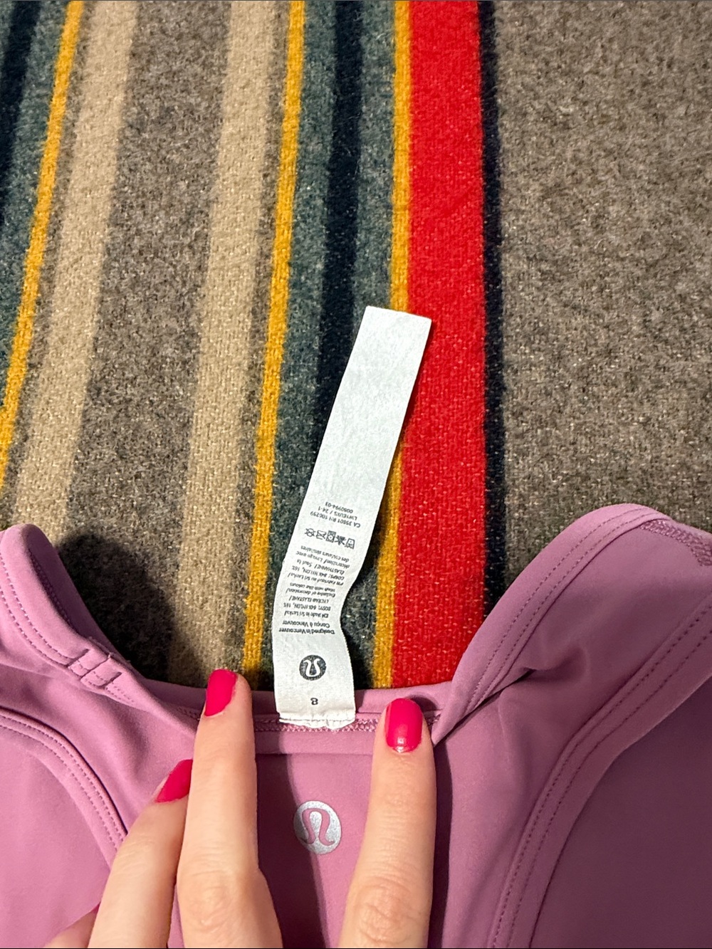 Lululemon Racerback 8 - Picture 3 of 3